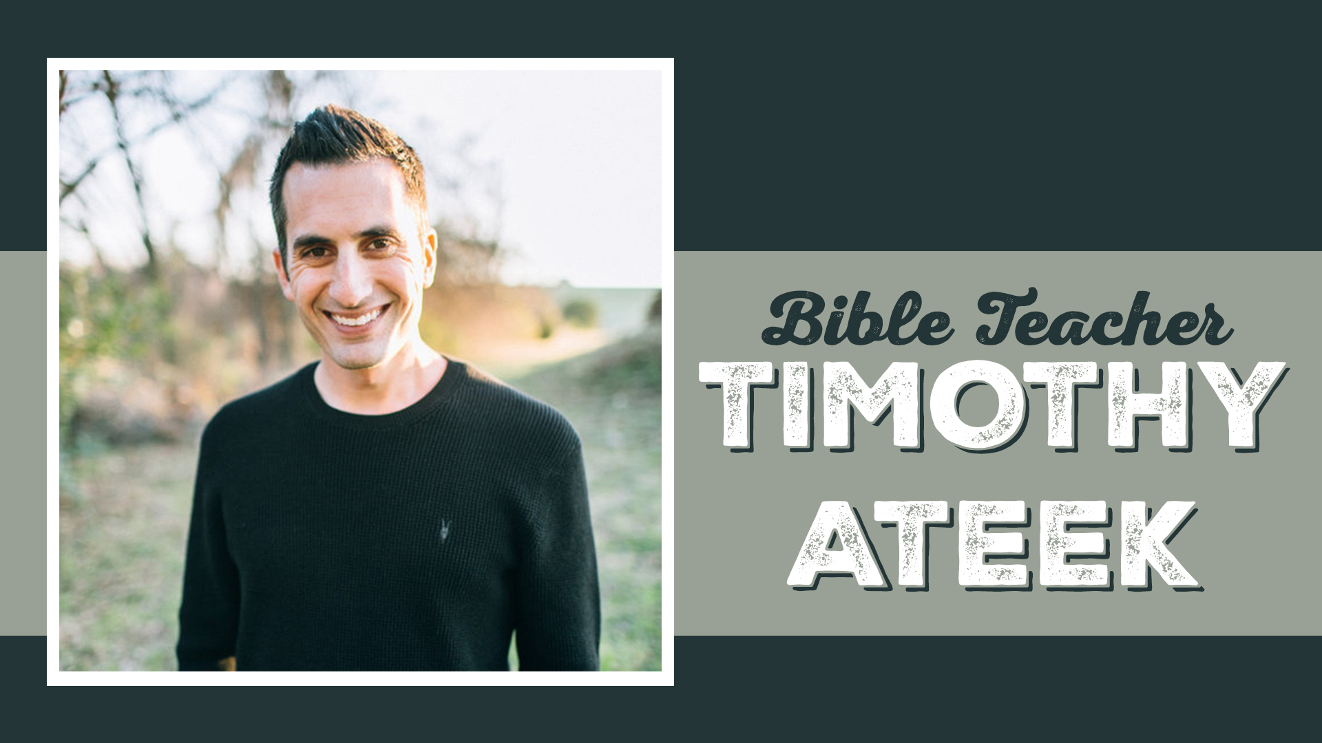 Timothy Ateek Standalone Messages
